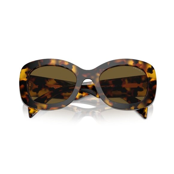 New PRADA Havana Butterfly PR A13S VAU-01T Sunglasses Women - Picture 4 of 6